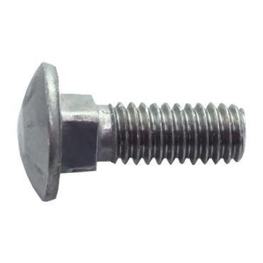 根角ボルト（全ねじ） 4X30 ステンレス 生地