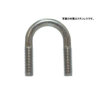 Uボルト（鋼管用（輸入品 M6X25A ステンレス 生地 【1本入