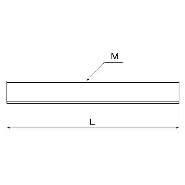 寸切（低カドミ　12　X　60　黄銅　ニッケル