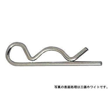 松葉ピン（オチアイ マツバ-18 鉄(SWB) 三価ホワイト 【100本