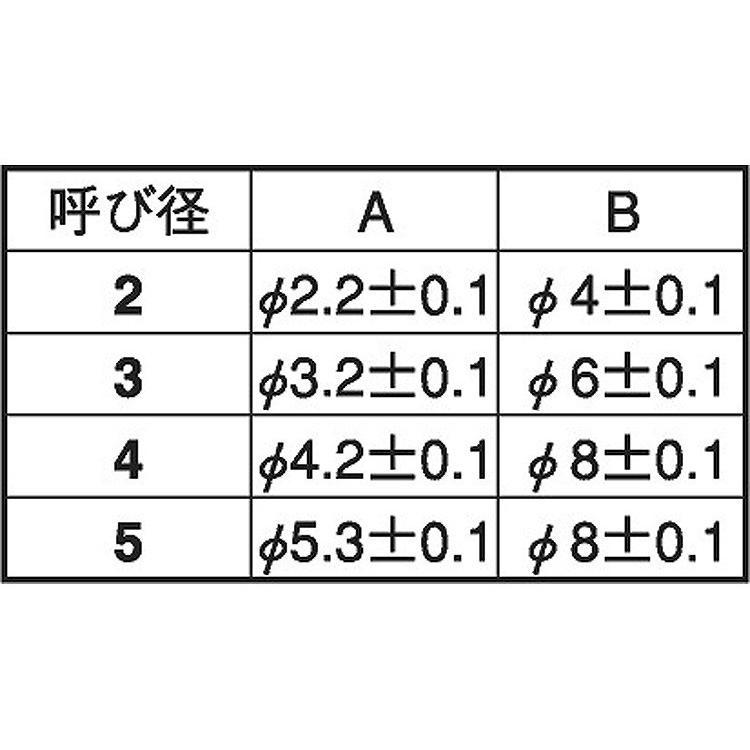 日本公式品 スペーサー（ＥＣＯ−ＢＳ） 3X6X10 黄銅 ニッケル 【1200本】