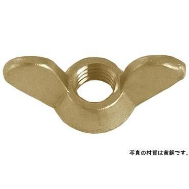 鋳物蝶ナット　 M24 D=100　黄銅　生地　【6本】