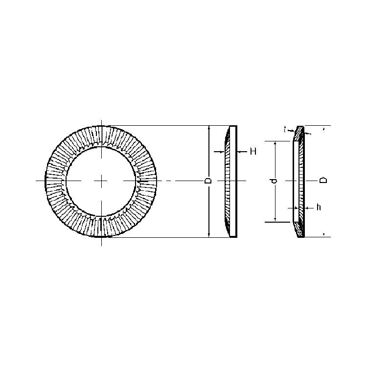 ★最終価格★ 皿バネＷ（ＣＡＰ（軽荷重用 CDW-M3-L 鉄 三価ホワイト 【30000本】 【J4223165141】(151405円)
