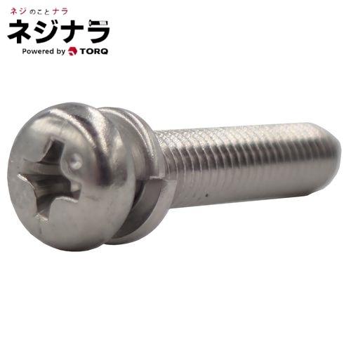 ネジナラ　ナベセムス(　)P=2　ステンレス　M2.6×4　お徳用パック(8000個入)