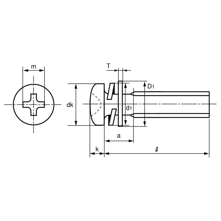 （＋）ナベＰ＝４(　)ナベP=4　2.6　標準(または鉄)　クローム　X