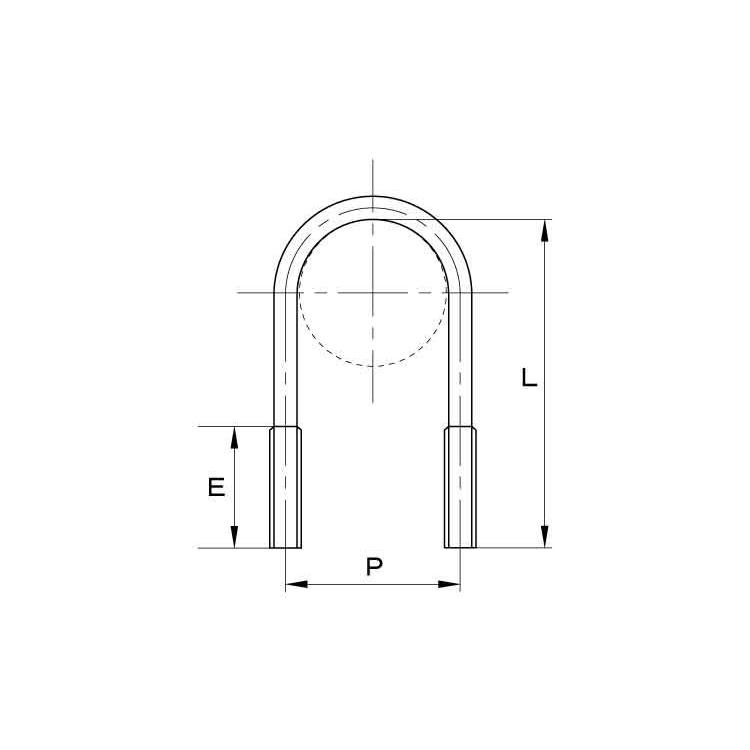最安挑戦 足長ｕボルト ５０ 1個 アシナガubt 50 鉄 または標準 ユニクロ 12x0a ボルトナット Www We Job Com