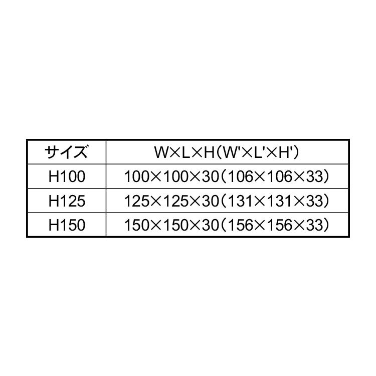 ＴＰＥ　ＥＬ　Ｈ鋼キャップ【1個】TPE Hコウヨウキャップ  H100 標準(または鉄)/樹脂着色　白｜nejinetshop｜02