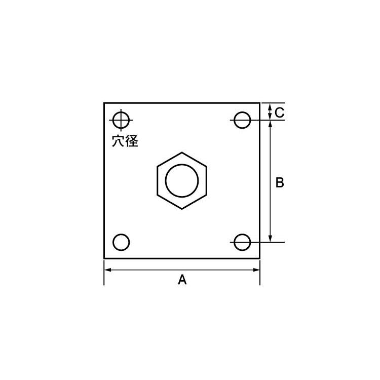 【カクウェルド】 W1/2 標準(または鉄)/三価ホワイト