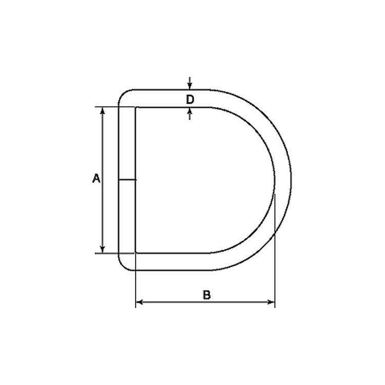 Ｄリンク（ＲＤDリンク　RD-6-50　ステンレス(303、304、XM7等)　生地(または標準)