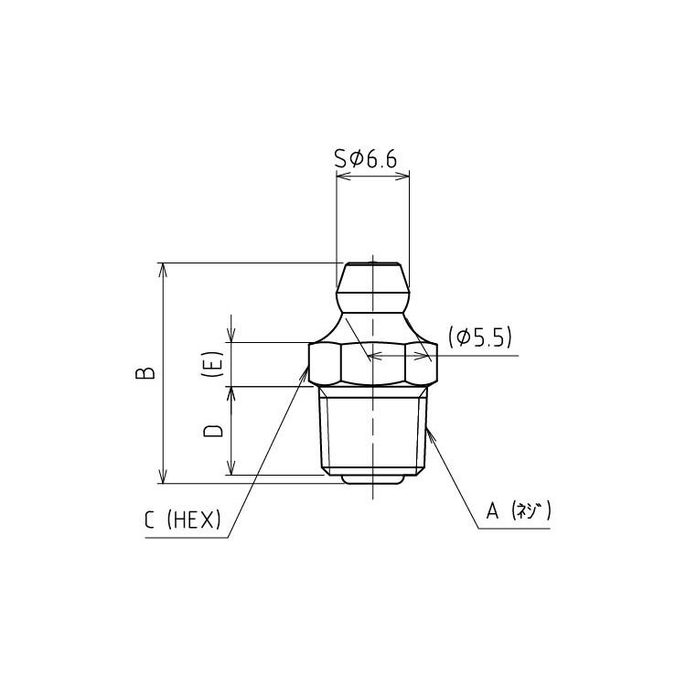 Sale 98 Off グリスニップル ａ 100個 Bs A 1 8 Pt J 黄銅 ニッケル Mwork Su