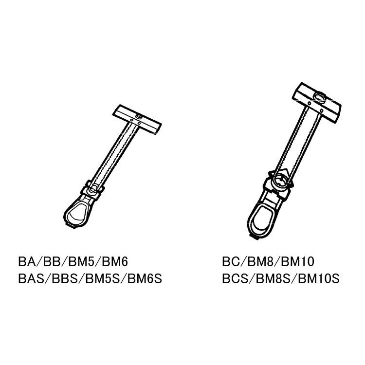 トグルＢＴ（パワーアンカートグルBT(パワーアンカー　BM8S　ステンレス(303、304、XM7等)　生地(または標準)