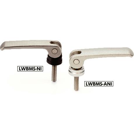 カムレバー（おねじ） - 固定タイプ - オールステンレス製 LWBMS101M1040ANI 【1個】LWBMS-101-M10-40-ANI 鍋屋バイテック(NBK)