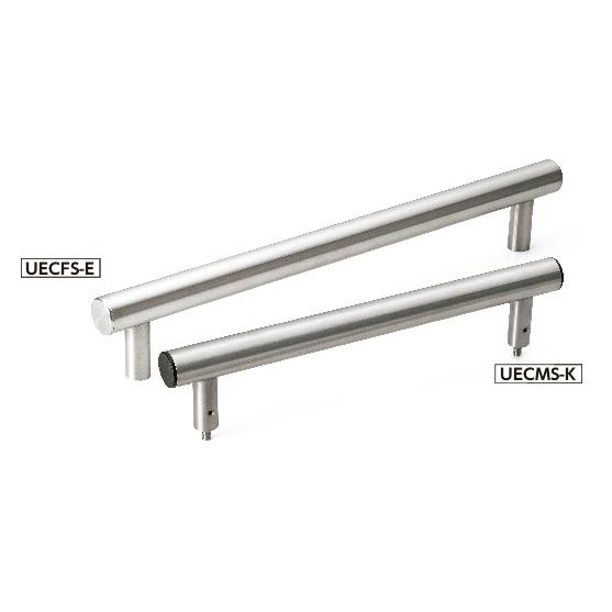 チューブラ取っ手 UECMS30500M8K UECMS-30-500-M 8-K 鍋屋バイテック(NBK)