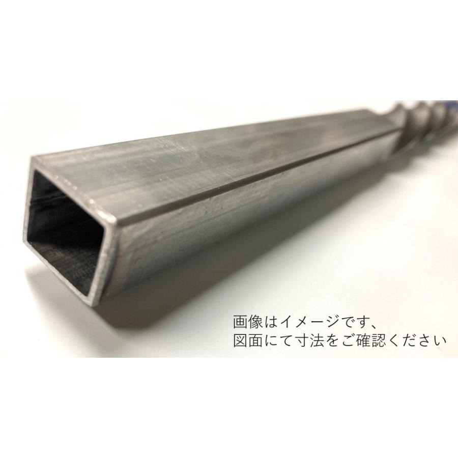 32x32x2000mm　三等分デザインパイプ　スチール製 |  | 02