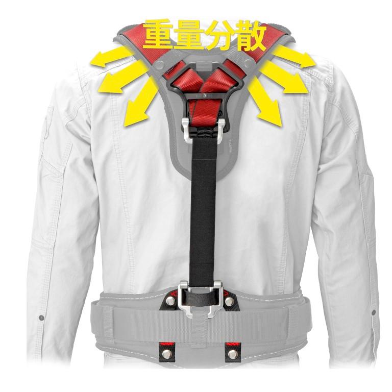 Tajima（タジマ） 在庫あり即納】 セフサスペンダーA フリーサイズ 赤