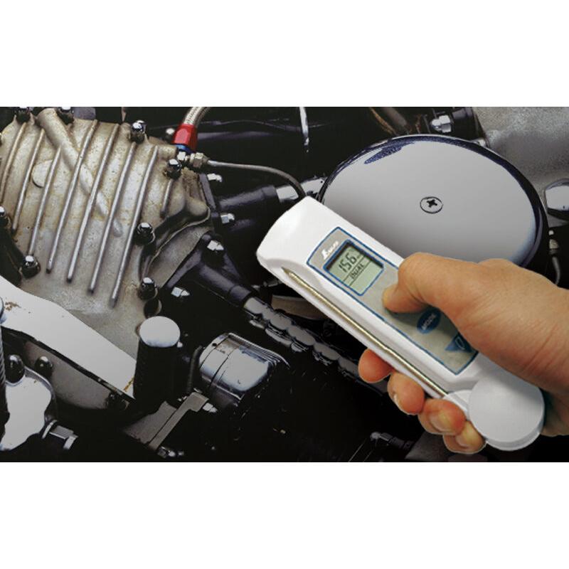 シンワ 73017 放射温度計 D 防塵防水 プローブ付 放射率可変タイプ