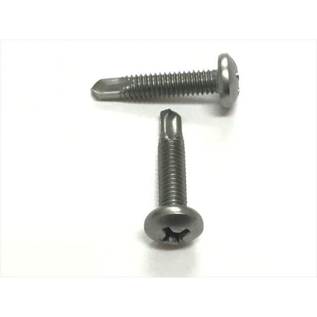 ステンレス ドリルビス ナベ ピアスビス 細目 M4x16mm （10本単位 バラ