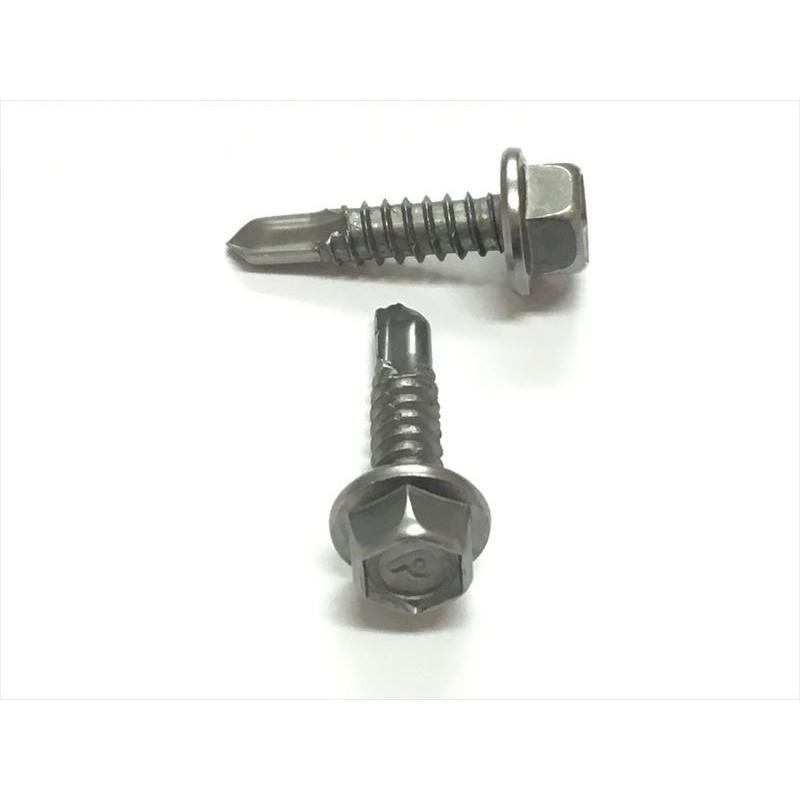 ドリルビス ステンレス 六角 ピアスビス M6×19mm 小箱(500本 ドリルビス ステンレス 六角 ピアスビス M6×19mm 小箱(500本
