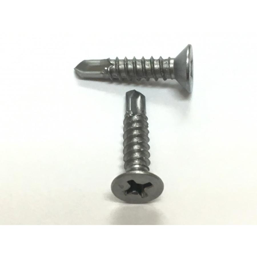 ステンレス ドリルビス 皿 ピアスビス M5x40mm (10本単位 バラ ステンレス ドリルビス 皿 ピアスビス M5x40mm (10本単位 バラ