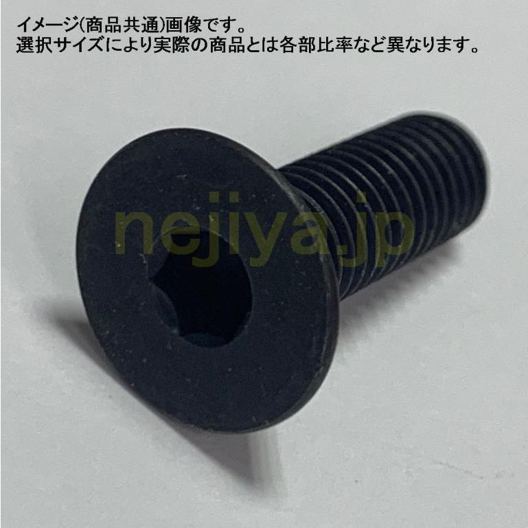 M10(P=1.25)X25L(全長) SCM435(H)皿キャップボルト : ねじ各種と M10(P=1.25)X25L(全長) SCM435(H)皿キャップボルト : ねじ各種と