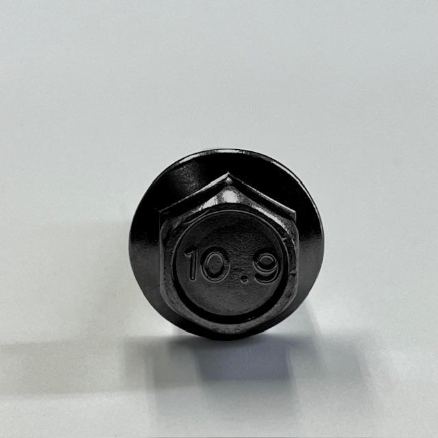 M6(P=1.0) X20L 黒メッキ10.9フランジボルト(2種) : ねじ各種と