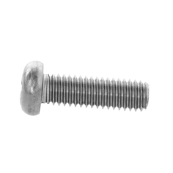 鉄 (+) ナベ小ねじ (全ねじ) M2.5 (太さ=2.5mm)×長さ=30mm 鉄 (+) ナベ小ねじ (全ねじ) M2.5 (太さ=2.5mm)×長さ=30mm
