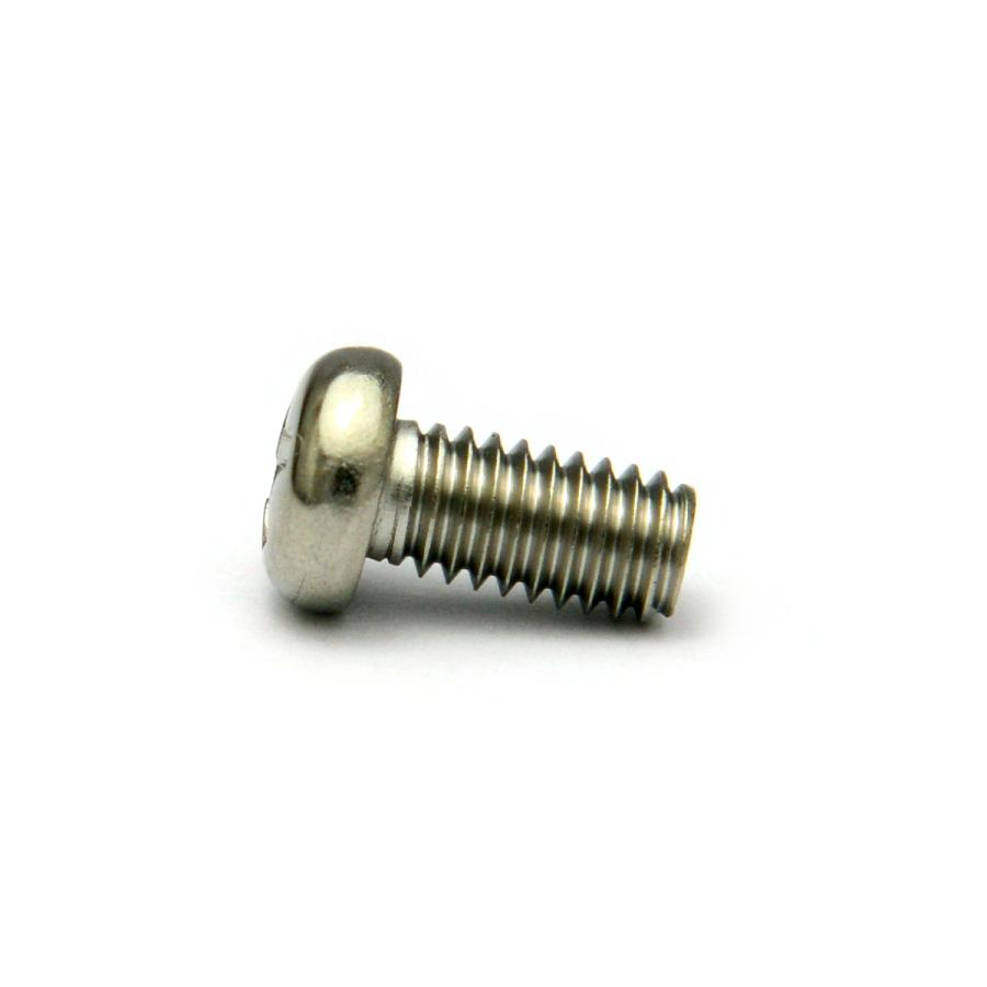 ステンレス (+) ナベ小ねじ (全ねじ) M2.5 (太さ=2.5mm)×長さ=8mm 【 バラ売り ： 10本入り 】  :000200000025008000-b:ネジのトミモリ - 通販 - Yahoo!ショッピング