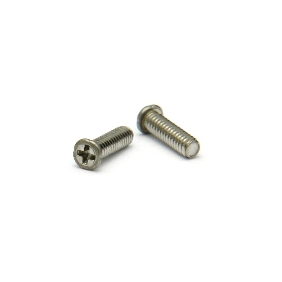 ステンレス (+) 0番1種 ナベ小ねじ M1 (太さ=1mm)×長さ=5mm ステンレス (+) 0番1種 ナベ小ねじ M1 (太さ=1mm)×長さ=5mm