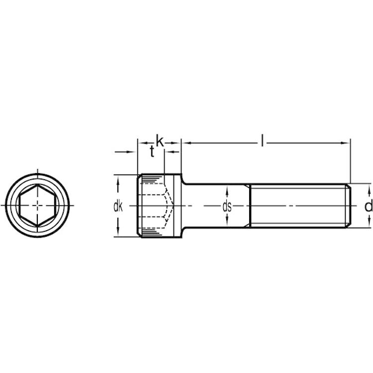 高強度の鉄 黒染加工 キャップボルト ユニファイ 細目 Unf 全ねじ 太さ 3 8インチ 長さ 1 1 2インチ バラ売り 2本入り A B ネジのトミモリ 通販 Yahoo ショッピング