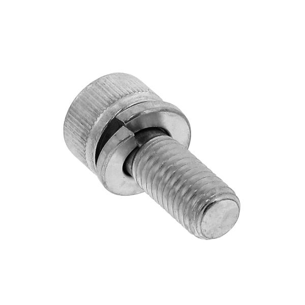 高強度の鉄[SCM435]/三価ブラック キャップセムス [P=2] M4 (太さ=4mm