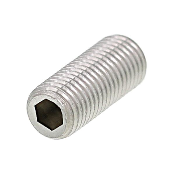 ステンレス ホーローセット (くぼみ先・細目) M12 (太さ=12mm ステンレス ホーローセット (くぼみ先・細目) M12 (太さ=12mm