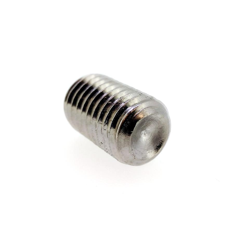 ステンレス ホーローセット (くぼみ先) M12 (太さ=12mm)×長さ ステンレス ホーローセット (くぼみ先) M12 (太さ=12mm)×長さ
