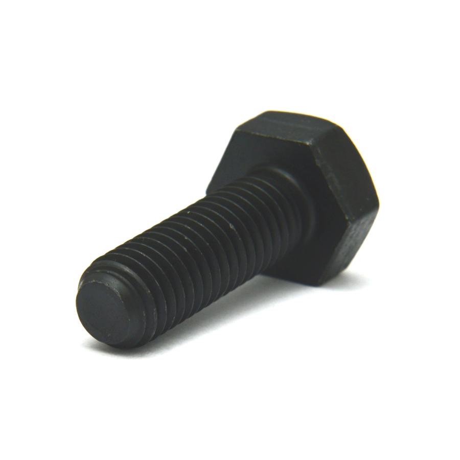 鉄(黒染加工) 六角ボルト [強度区分：8.8] (全ねじ) M12 (太さ=12mm