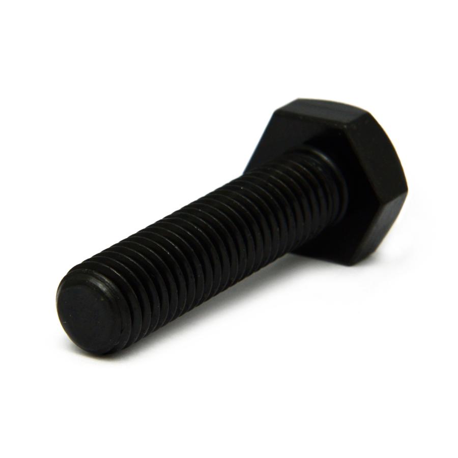 ステンレス(黒染め) 六角ボルト (全ねじ) M5 (太さ=5mm)×長さ=25mm