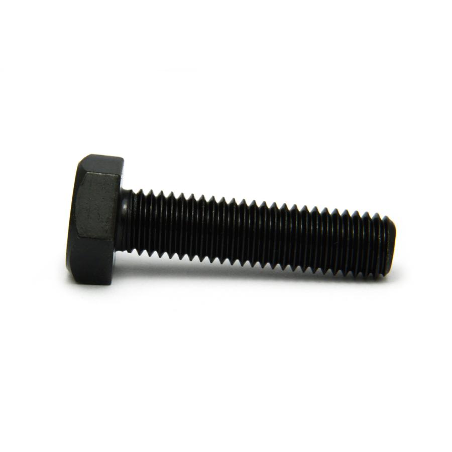 ステンレス(黒染め) 六角ボルト (全ねじ) M5 (太さ=5mm)×長さ=25mm