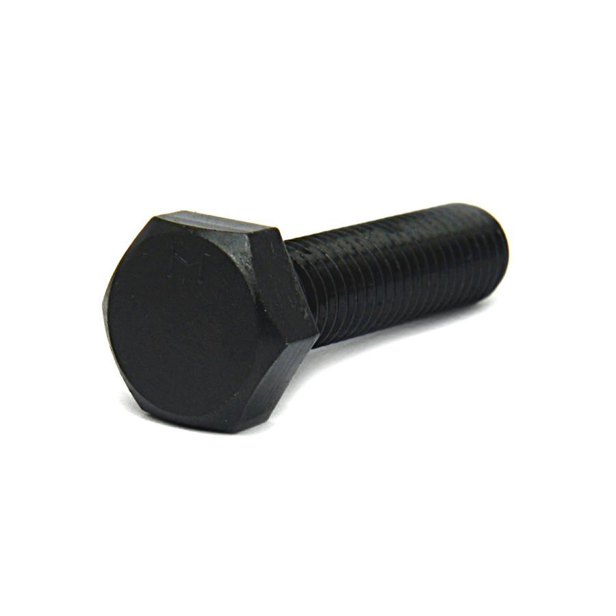 ステンレス(黒染め) 六角ボルト (全ねじ) M6 (太さ=6mm)×長さ=12mm