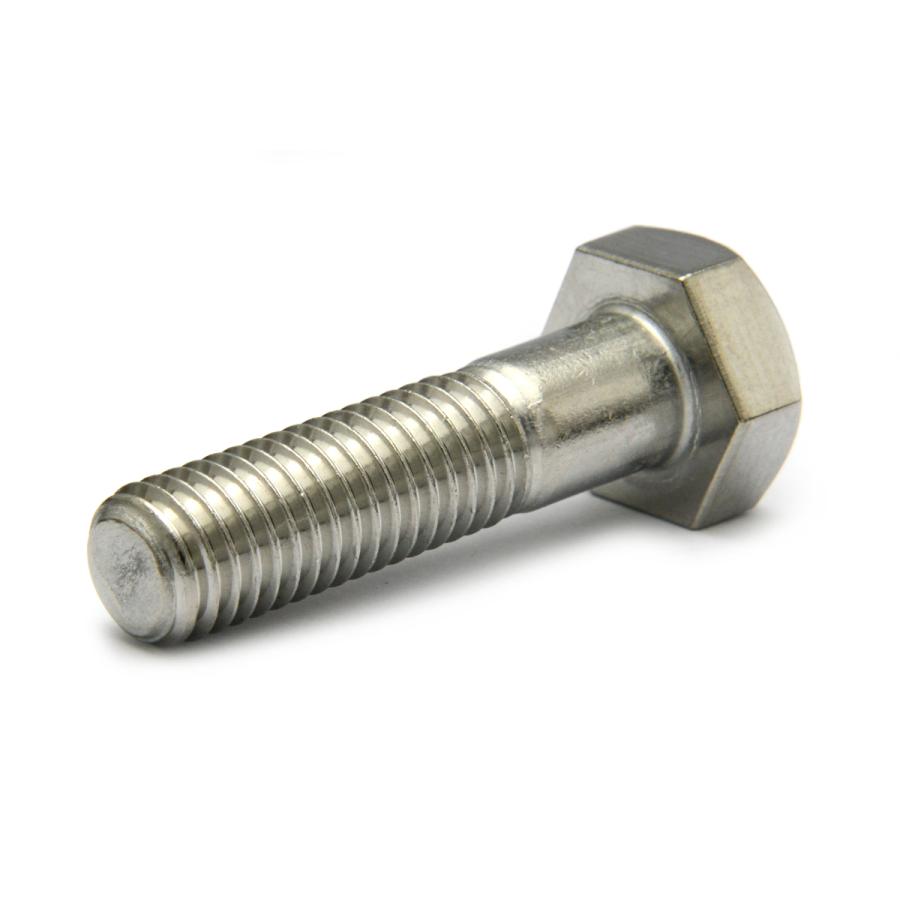 ステンレス 六角ボルト (半ねじ) M16 (太さ=16mm)×長さ=110mm ステンレス 六角ボルト (半ねじ) M16 (太さ=16mm)×長さ=110mm
