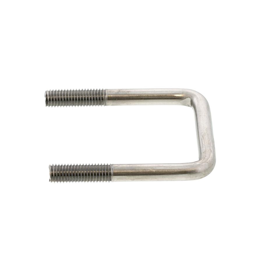 ステンレス コの字ボルト (□50mm×50mm用) M8 (太さ=8mm)用 【 バラ