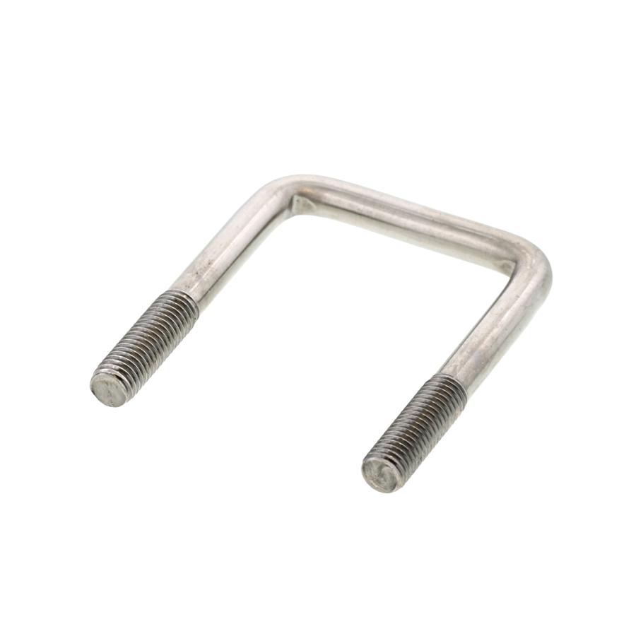 ステンレス コの字ボルト (□50mm×50mm用) M8 (太さ=8mm)用 【 バラ