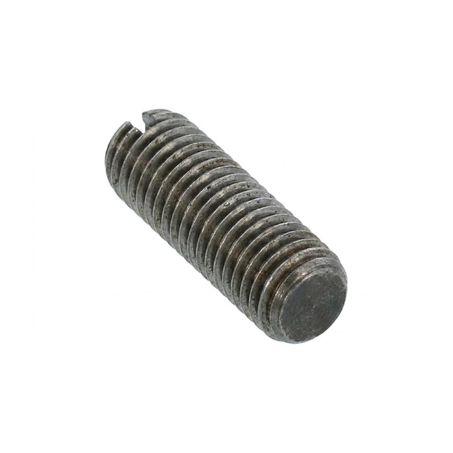 鉄 (-)止めねじ (平先) M10 (太さ=10mm)×長さ=25mm 【 バラ売り ： 3本