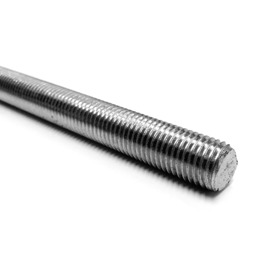 鉄 メーター寸切ボルト M10 (太さ=10mm)×長さ=1000mm 【 バラ売り ： 1