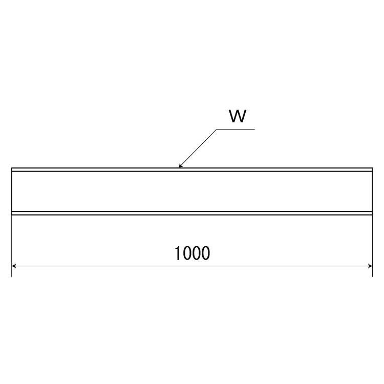 ステンレス　メーター寸切ボルト　(ウィット)　W1”　(太さ=1”インチ)×長さ=1000mm