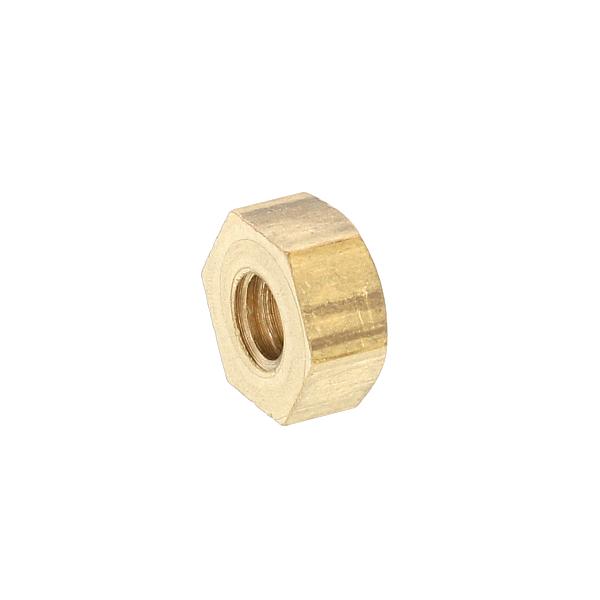 真鍮 六角ナット [1種] 切削加工(旧JIS規格) M5 (太さ=5mm)用 【 バラ