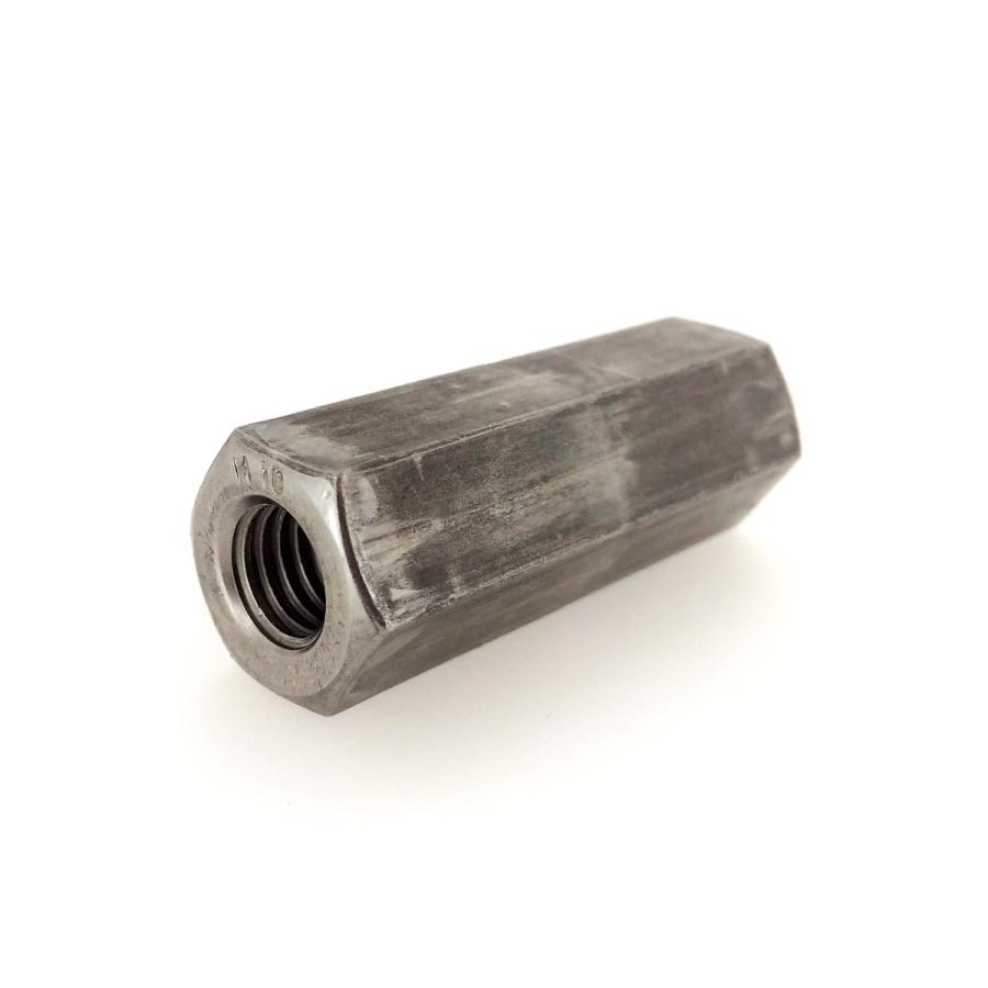 鉄 高ナット (全ねじ) M20 (太さ=20mm)×長さ=100mm 【 バラ売り ： 1本