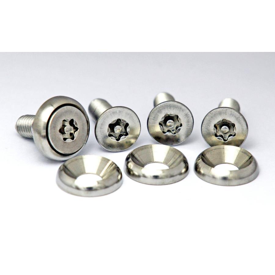 超レアアイテム、ロシア軍用ナンバープレート（ペアセット）実物、未使用品 ナンバープレート用ボルト ピン・トルクスサラ ステンレス