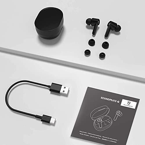 SoundPEATS Q真のワイヤレスイヤホンBluetooth 5.0ヘッドフォン