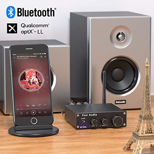 Fosi Audio K 1 Bluetooth 5.0 DACヘッドフォンアンプミニステレオDACアンププリアンプ24ビット192 KHz USB光同軸-RCA AUXデジタルアナログオーディオコン Fosi Audio Bluetooth DACヘッドフォンアンプミニステレオDACアンププリアンプ24ビット192 KHz USB光同軸 RCA