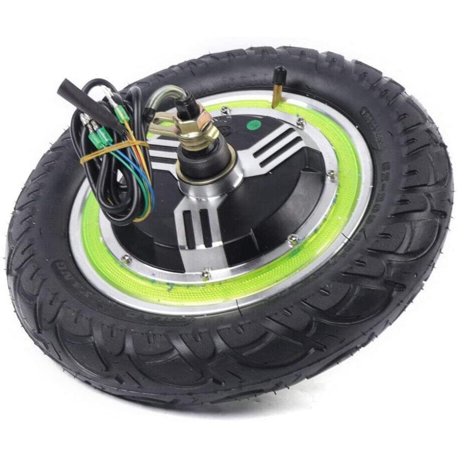 ホイールハブモーター、12インチブラシレスギアレスモーターEBike Scooter Motorcycle用、ディスクブレーキモーター交換用