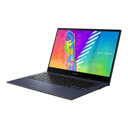 通販割引クーポン ASUS 2022 VivoBook Go 14 Flip Thin and Light 2-in-1 Touch Laptop、Intel Celeron N4500プロセッサ、4GB RAM、64GB eMMCフラッシュメモリ、Intel HD Gra
