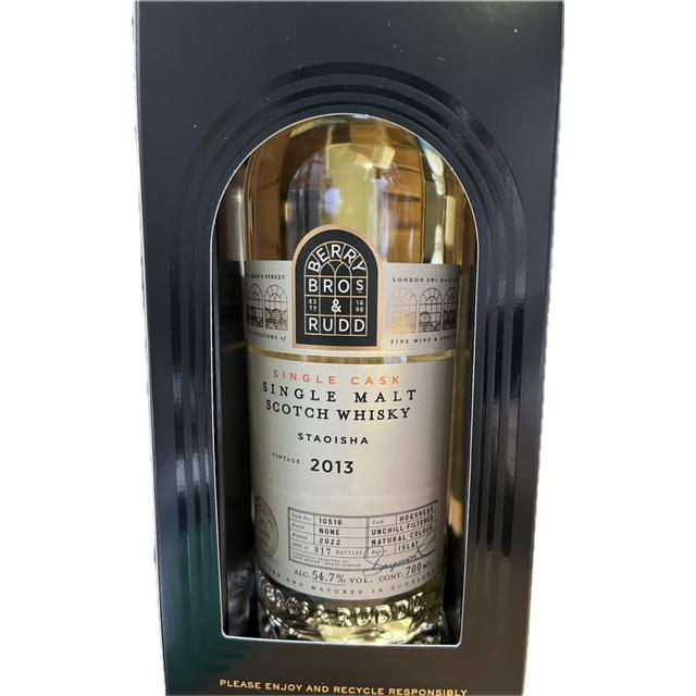 スタオイシャ 2013 ベリーズオウンセレクション 54.7% 700ml ステイオイシャ 2013 ベリーズ 54.7% 700ml×1 箱あり シングルカスク